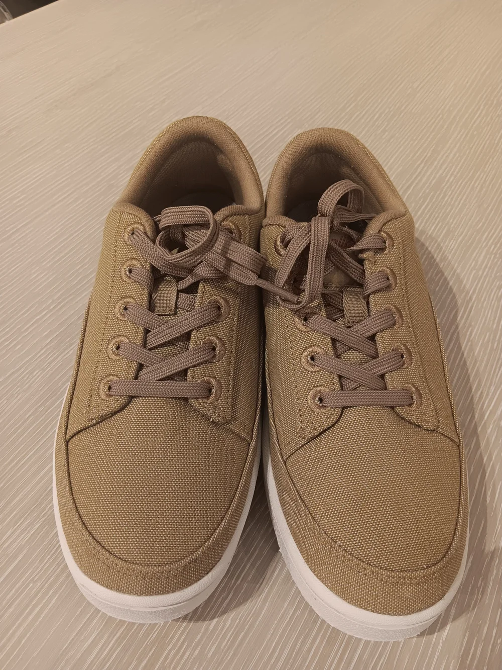Allbirds Canvas Piper Low Top Sneakers Tan / Beige Women’s Size 8